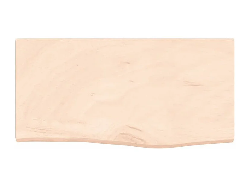 Étagère murale 60x30x(2-4) cm bois de chêne massif non traité