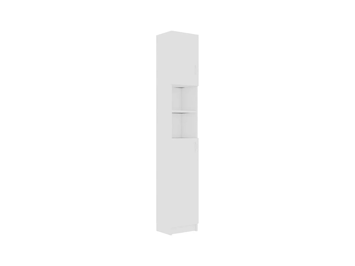 Colonne de salle de bain Blanc 32x25,5x190