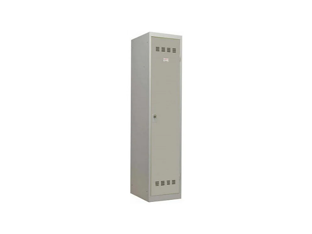 Vestiaire industriel métal gris 1 porte L41xH185xP51