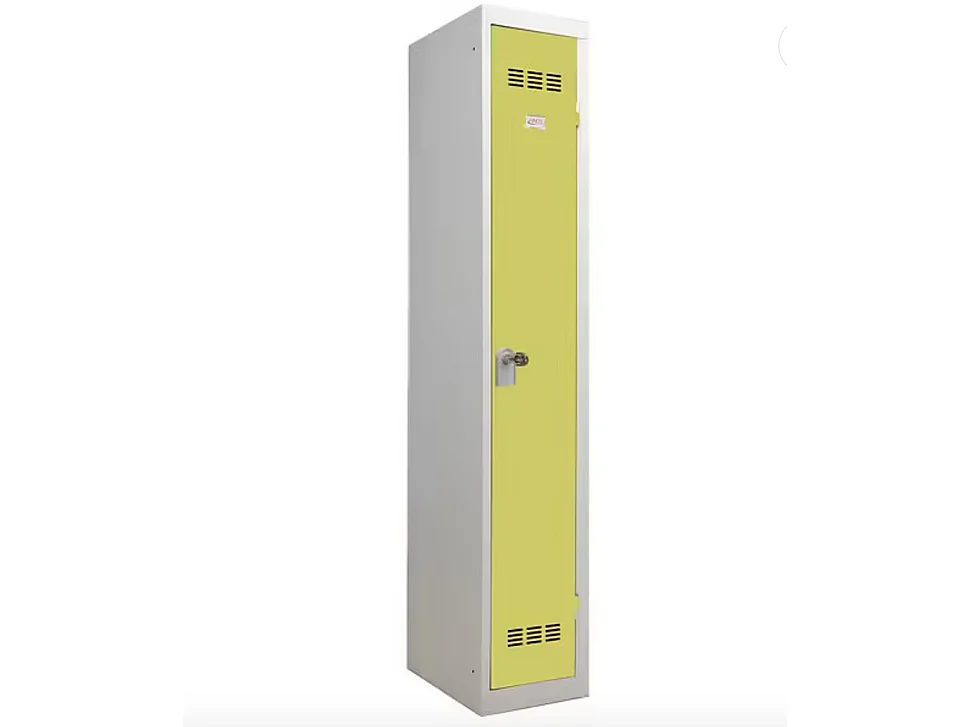 Vestiaire industrie en acier 1 porte Valeo L30xH180xP50 – Fonctionnalité et Robustesse-Vert olive