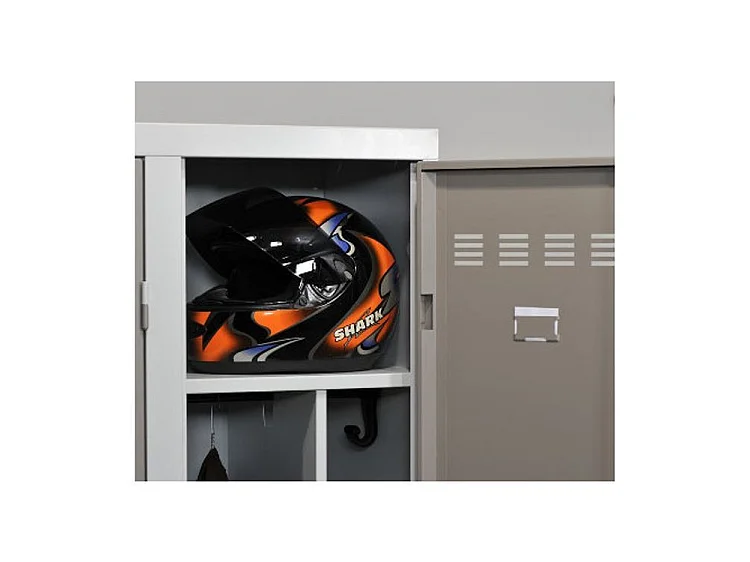 Vestiaire industrie en acier 1 porte Valeo L41xH185xP51 – Fonctionnalité et Robustesse-Bleu