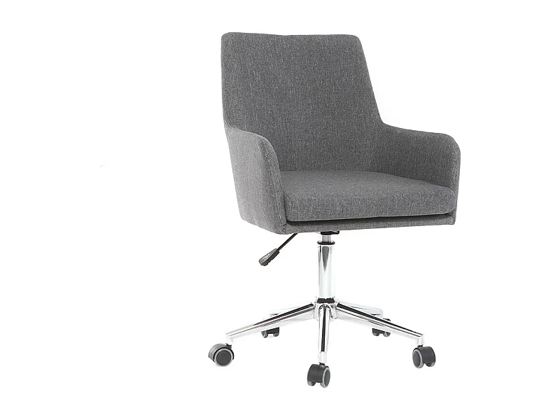 Design-Bürosessel Stoff Anthrazitgrau SHANA