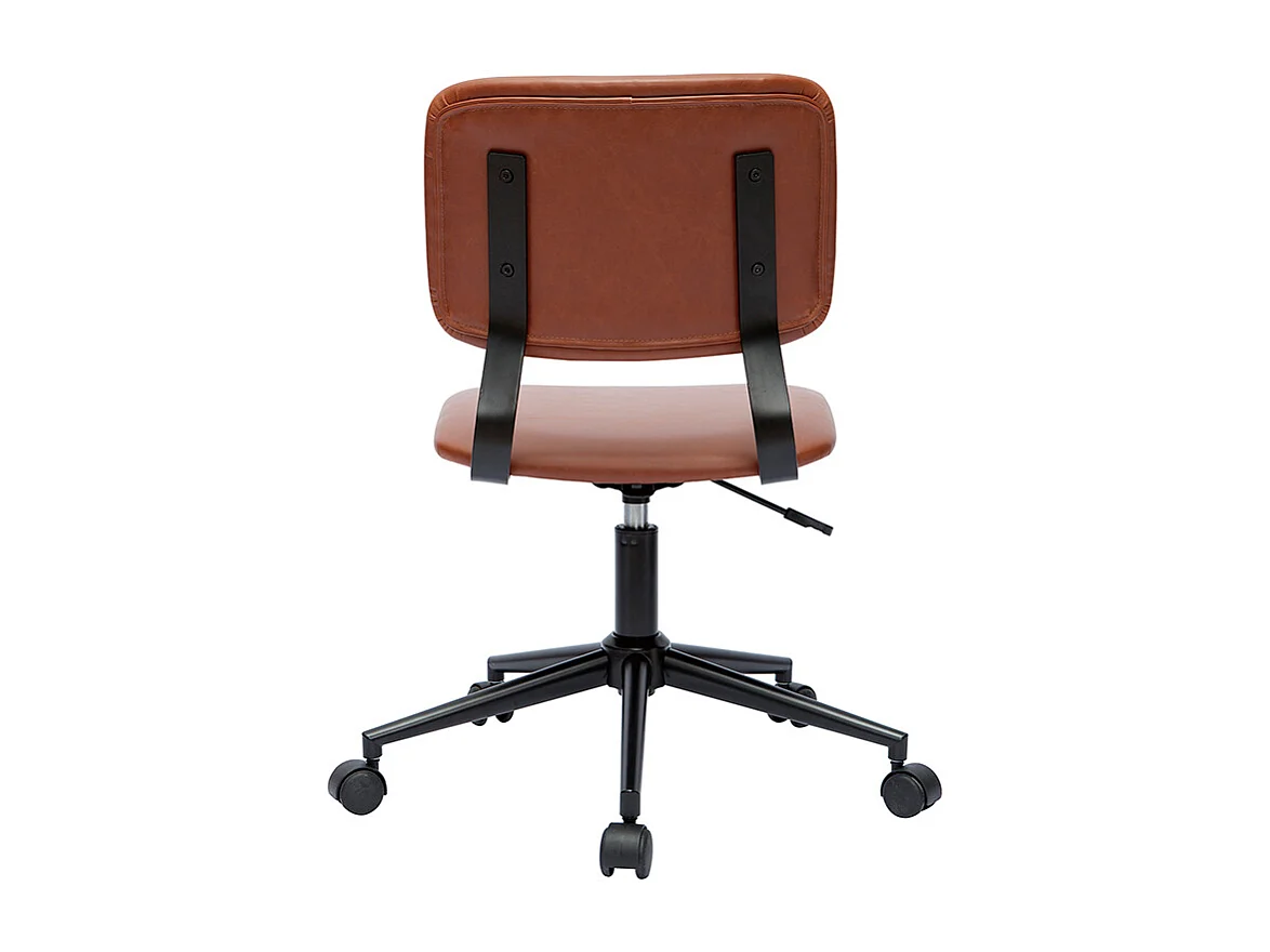 Silla de escritorio vintage marrón LAB