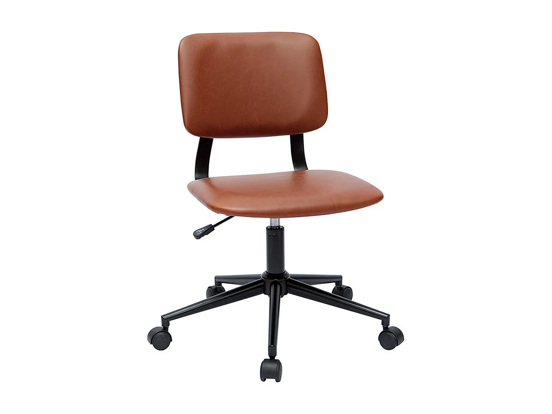 Silla de escritorio vintage marrón LAB