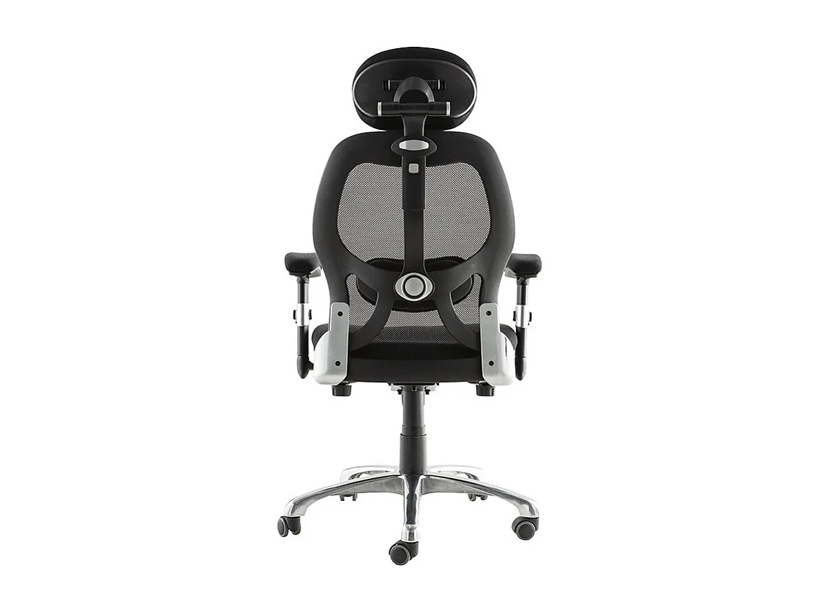 Silla de oficina ergonómica negra Ultimate v2 plus