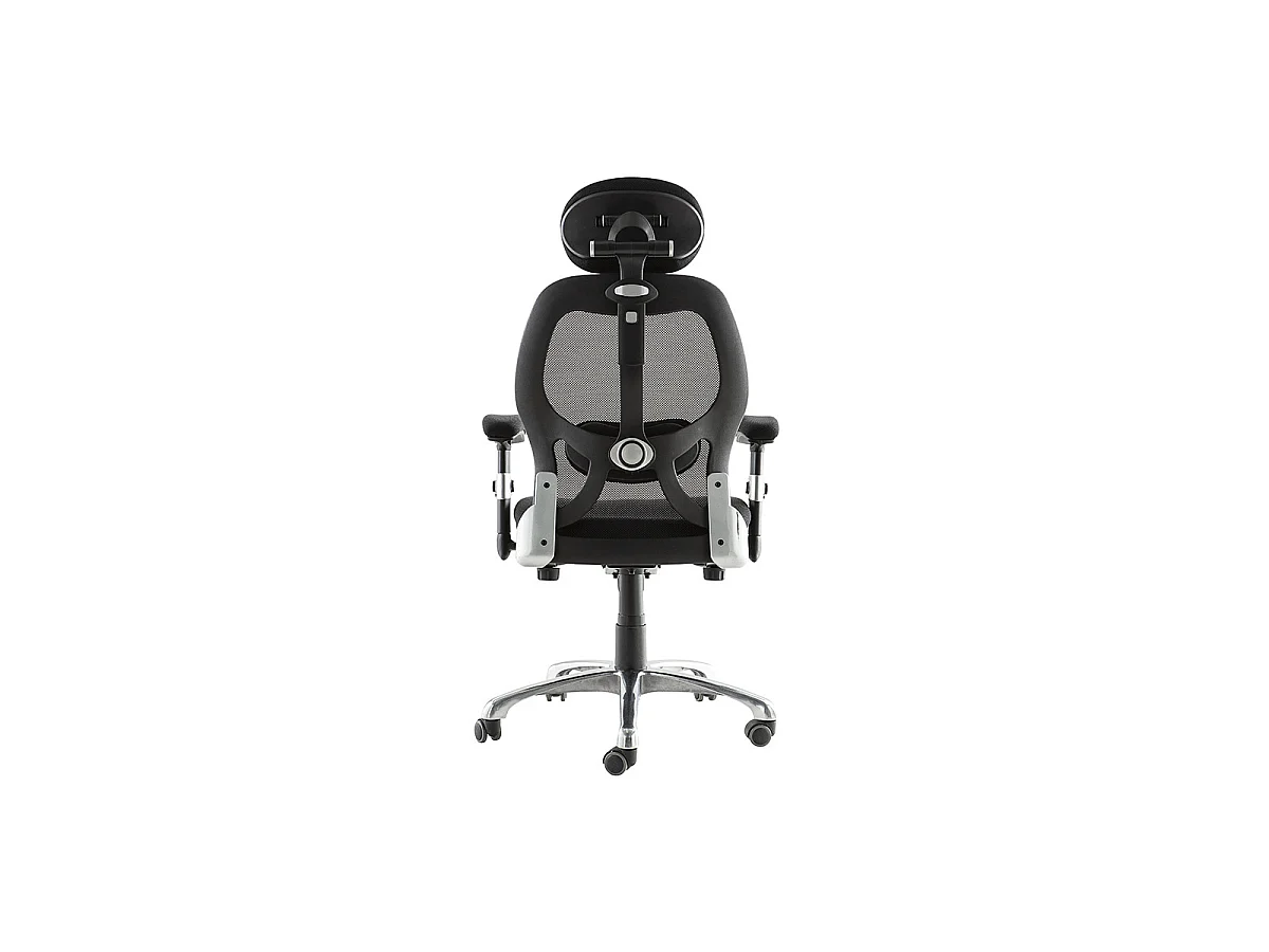 Silla de oficina ergonómica negra Ultimate v2 plus