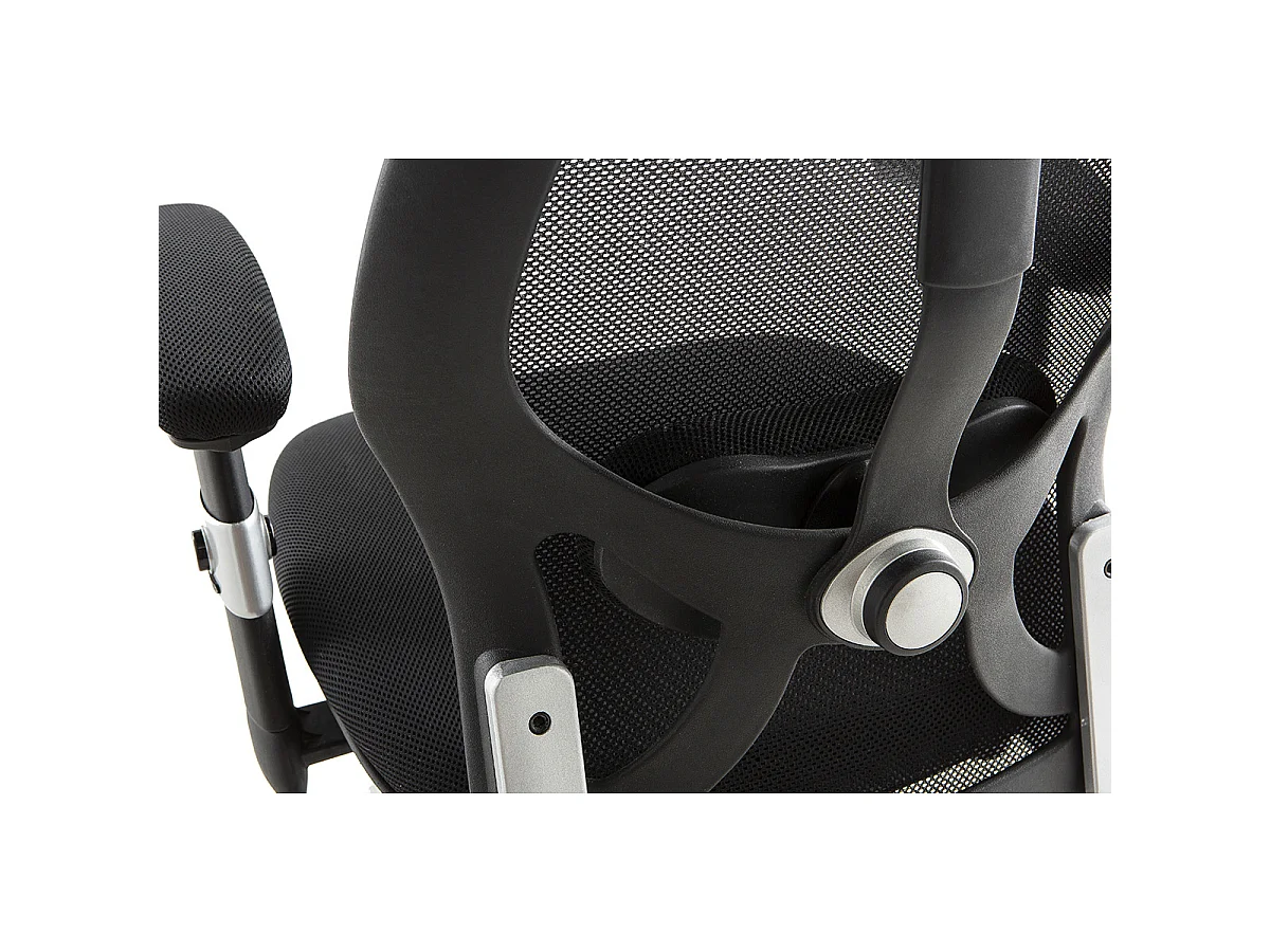 Silla de oficina ergonómica negra Ultimate v2 plus