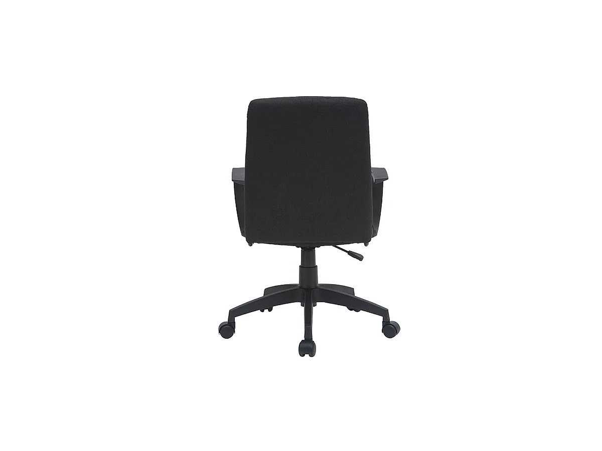 Designer-Bürostuhl schwarz Stoff CHUCK