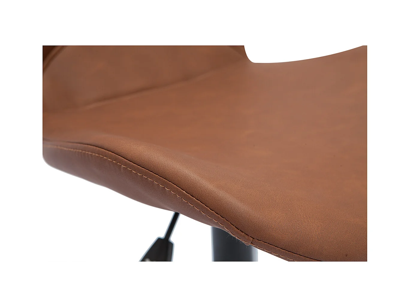 Design-Bürostuhl braun JOSH