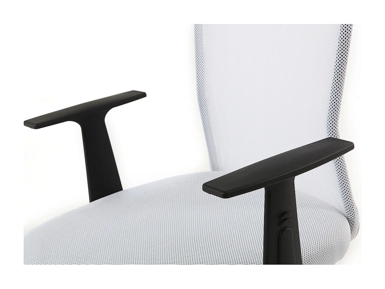 Poltrona da ufficio design mesh bianco PLUZ