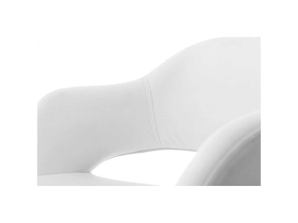 Sillón de diseño blanco JESSY