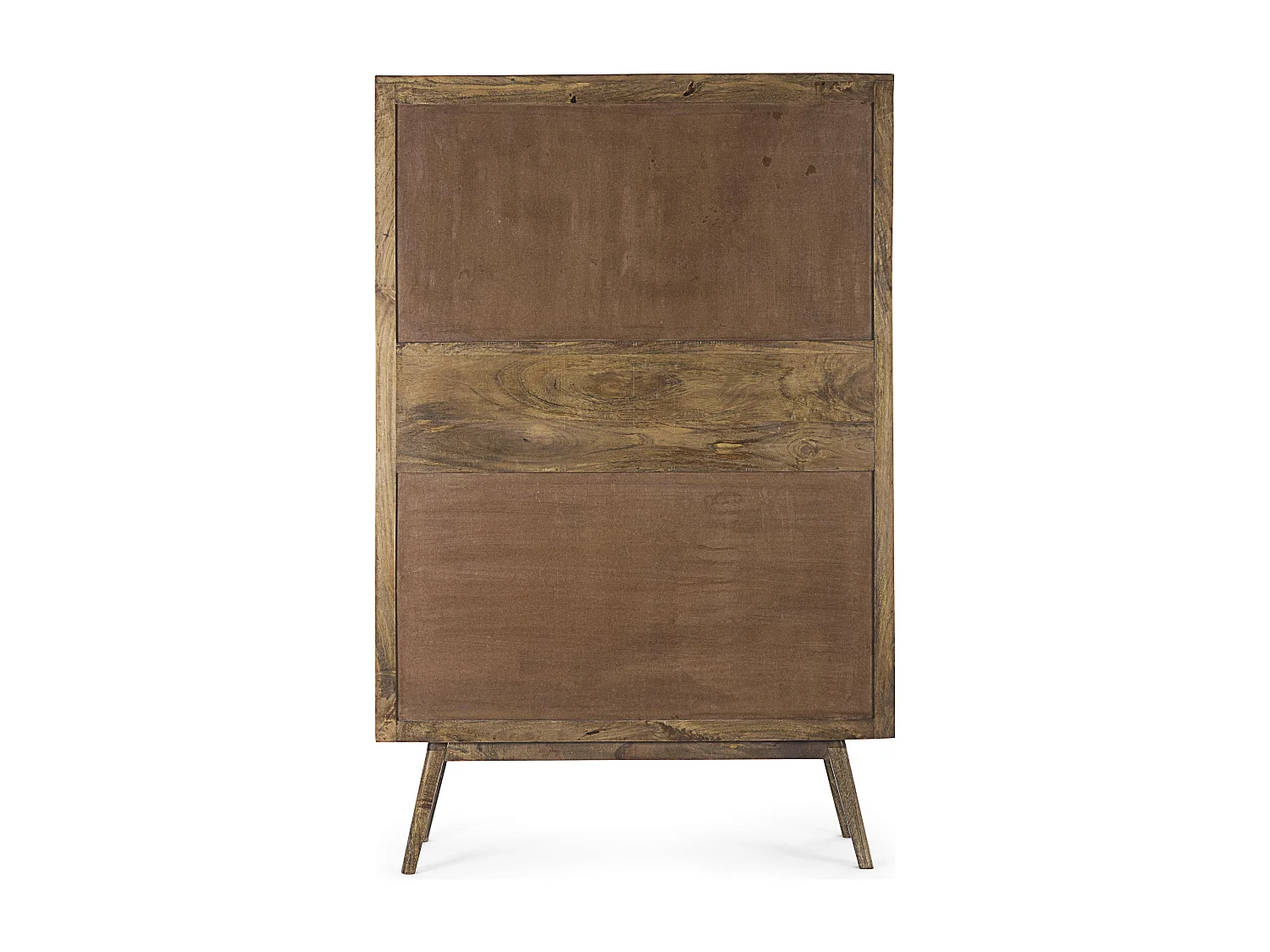Vaisselier 4 portes 1 niche en bois de manguier Sylvie L 104cm