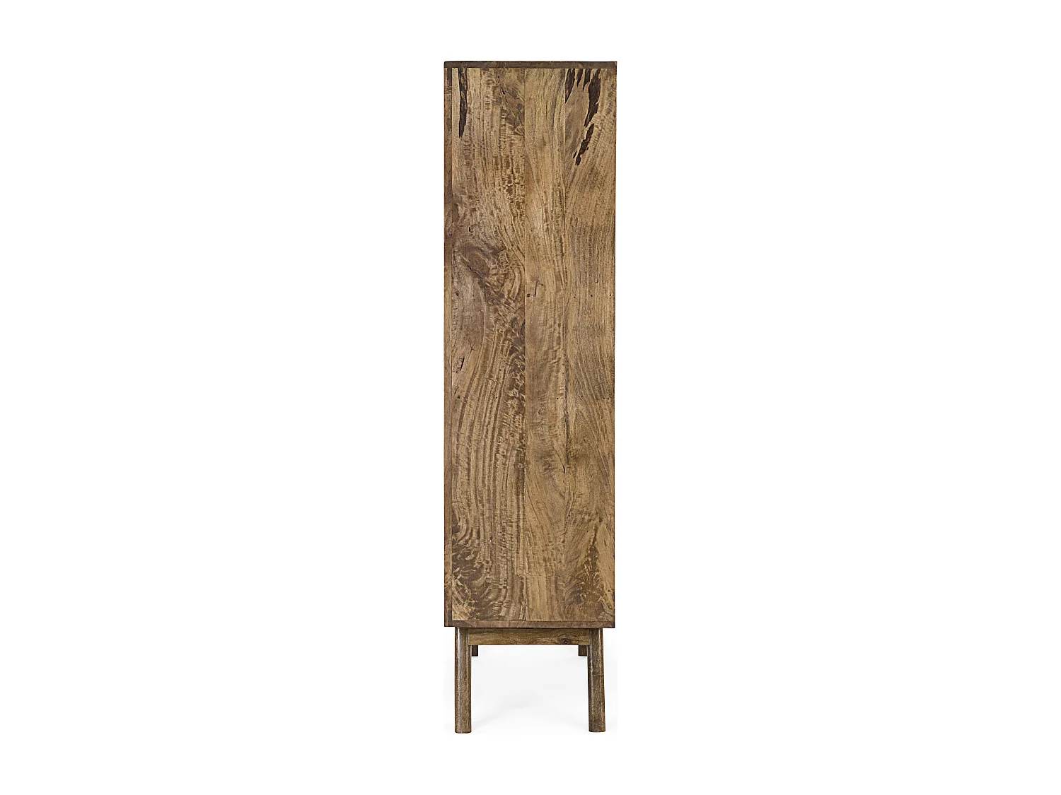 Vaisselier 4 portes 1 niche en bois de manguier Sylvie L 104cm