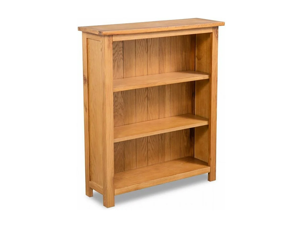 Etagère 3 plateaux chêne massif clair Candice