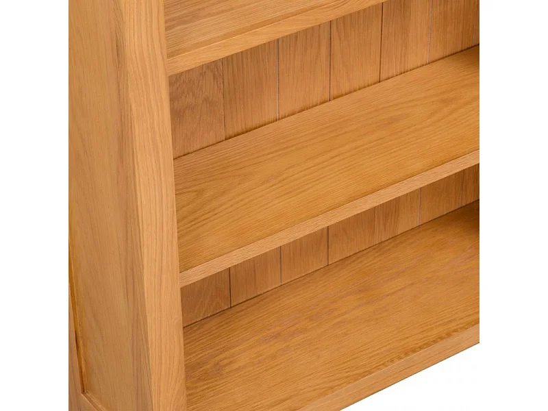 Etagère 3 plateaux chêne massif clair Candice