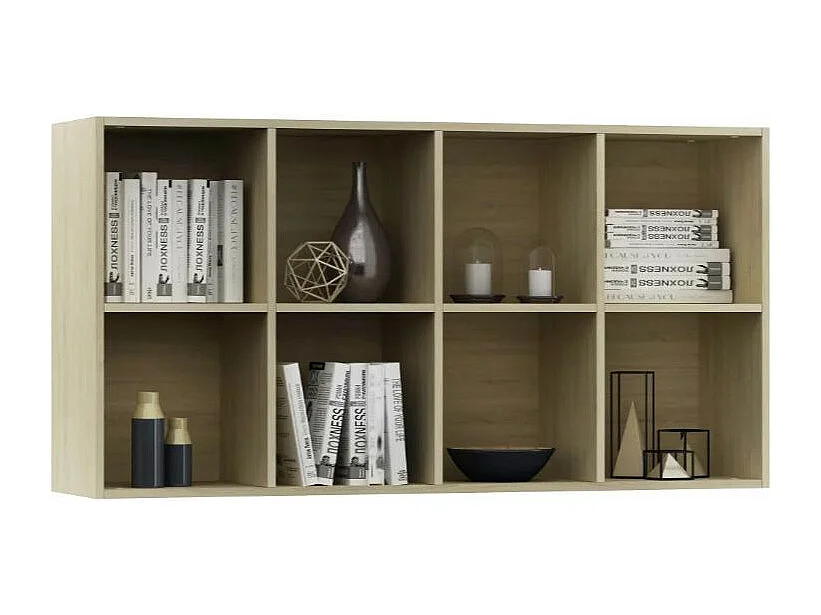 Bibliothèque chêne clair Athena 66cm