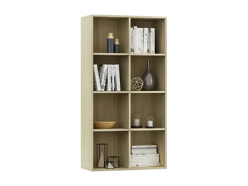 Bibliothèque chêne clair Athena 66cm