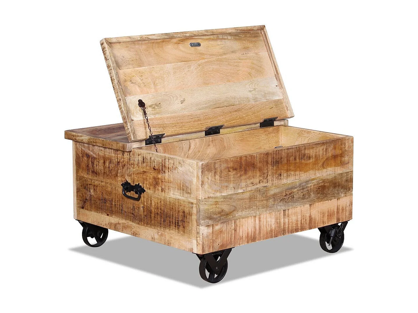 Table basse bois de manguier Induka 70cm