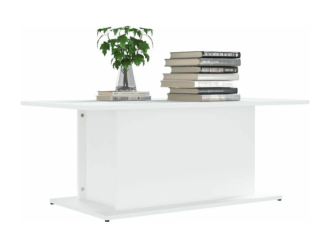 Table basse Blanc 102x55,5x40