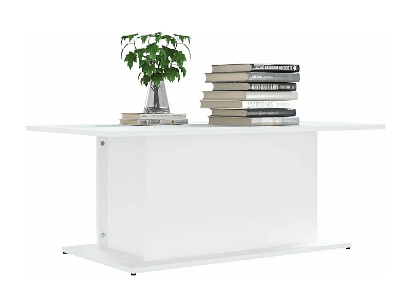 Table basse Blanc 102x55,5x40