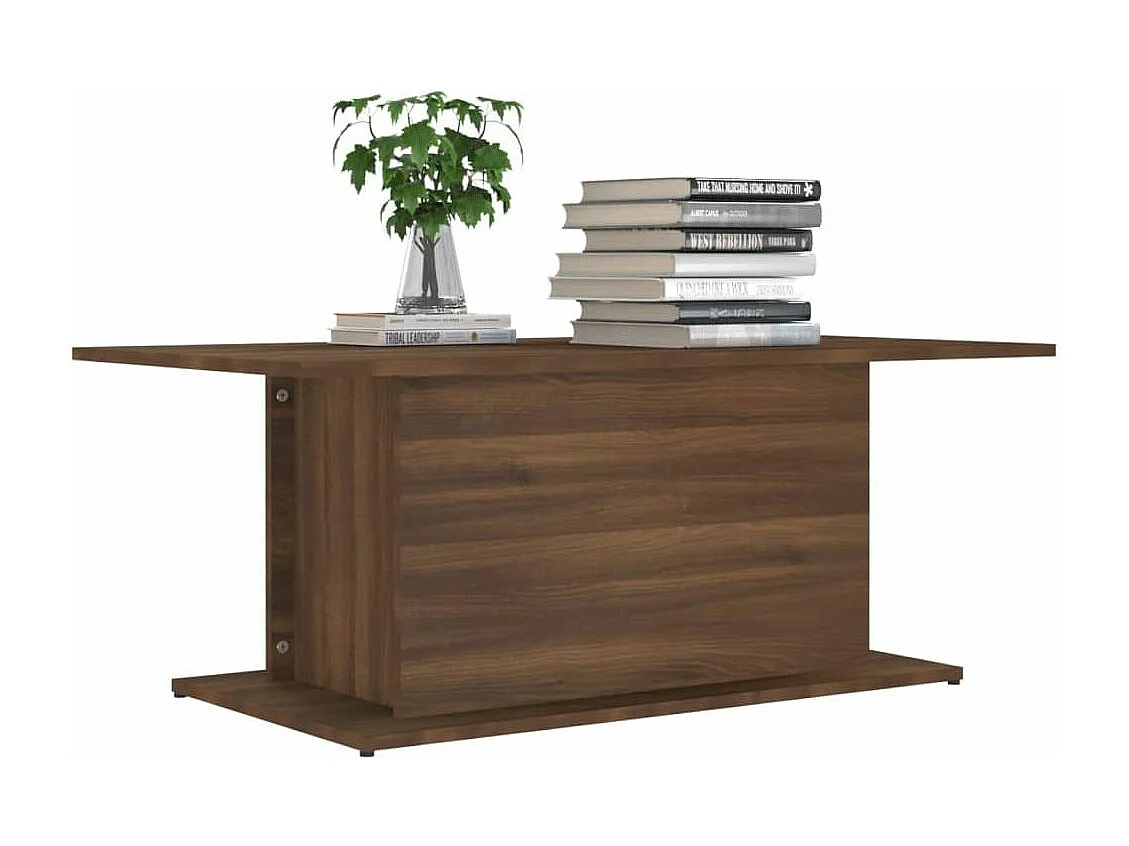 Table basse Chêne marron 102x55,5x40