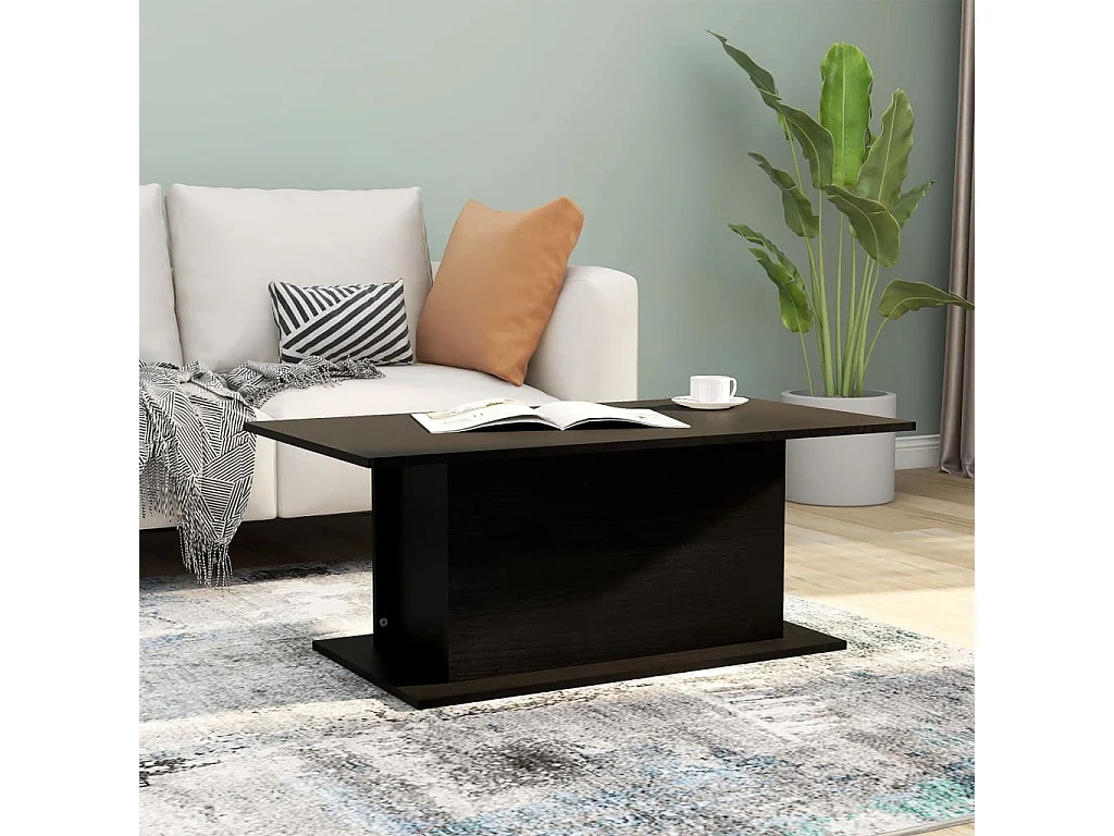 Table basse Noir 102x55,5x40