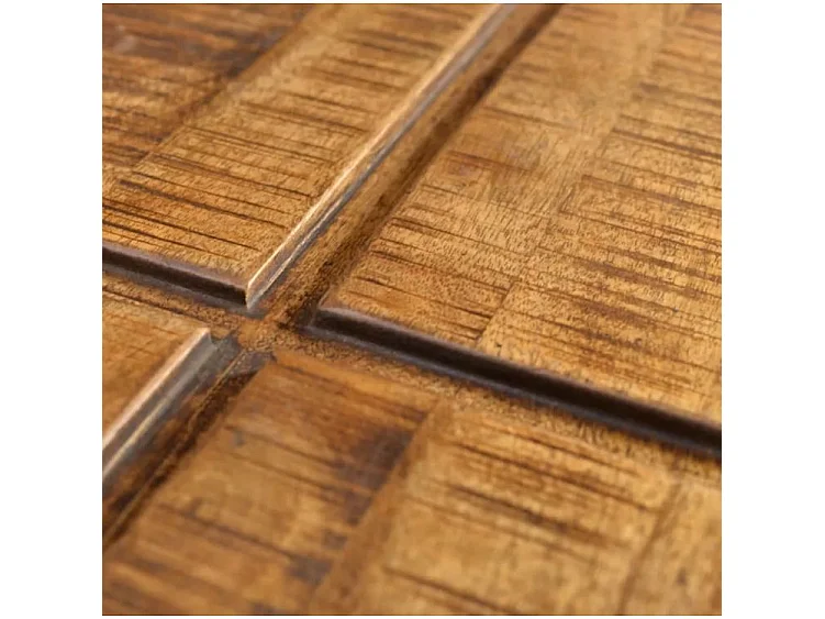 Table basse carrée manguier massif clair Sempra