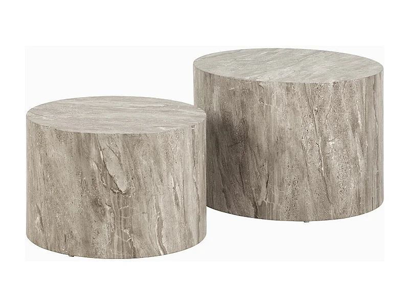 Dipo salontafel setjes grijs.