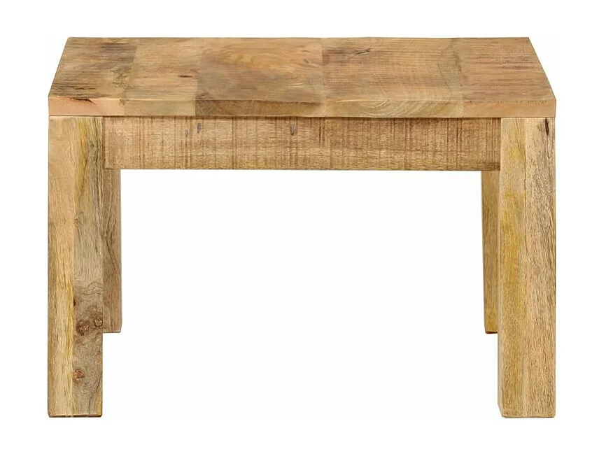 Table basse 55x55x35 Bois de manguier massif