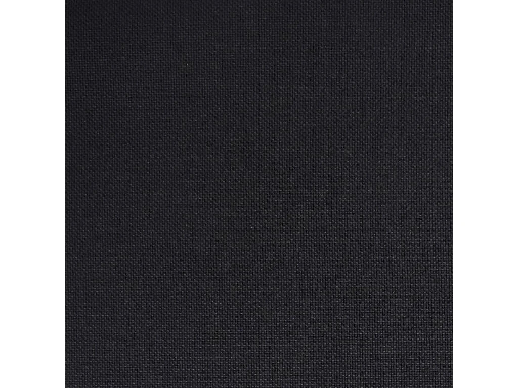 Chaise à bascule Noir Tissu 6