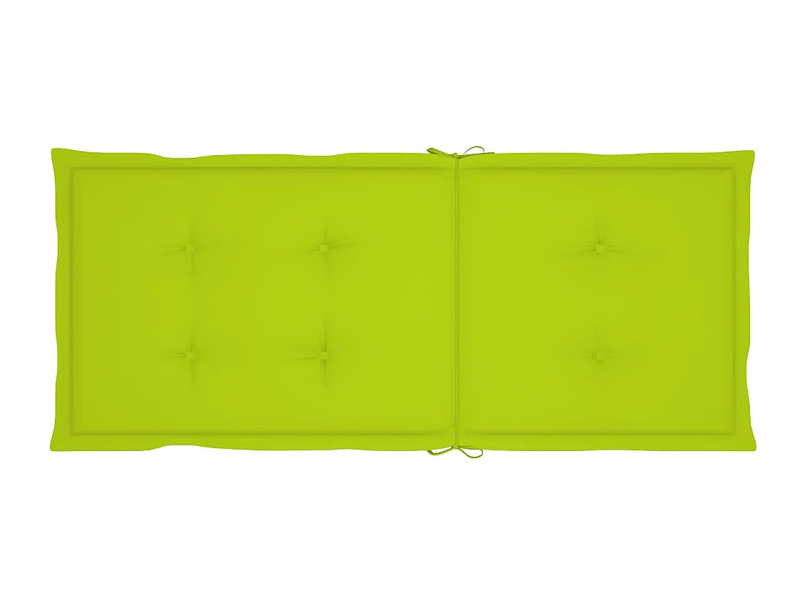 Chaise à bascule avec coussin Bambou 3