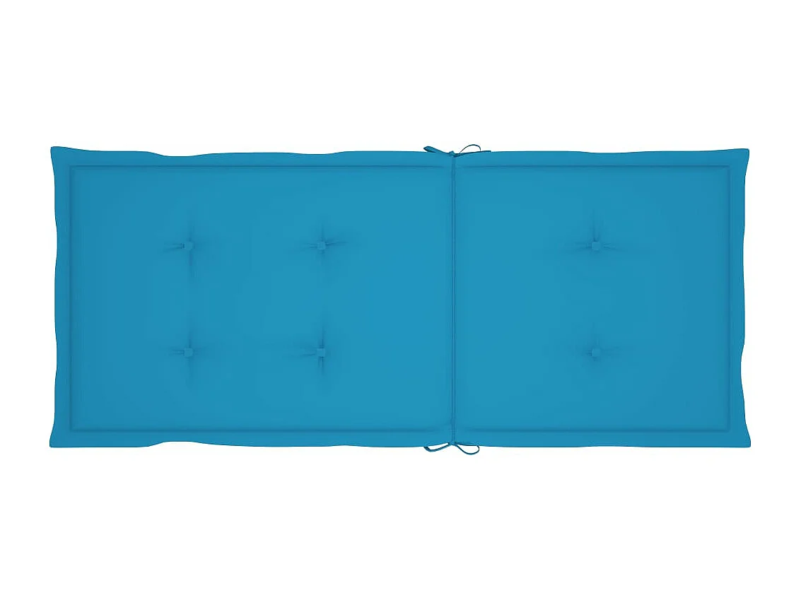 Chaise à bascule avec coussin Bambou 24