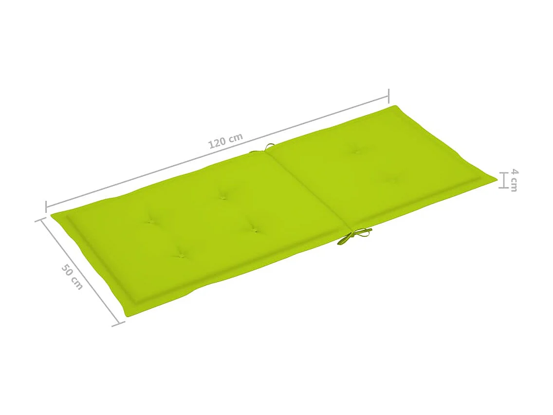 Chaise à bascule avec coussin Gris Bois d'acacia massif 8