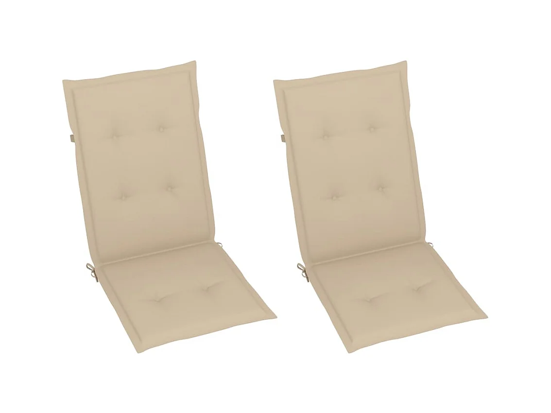 Chaise à bascule avec coussin Bambou 22