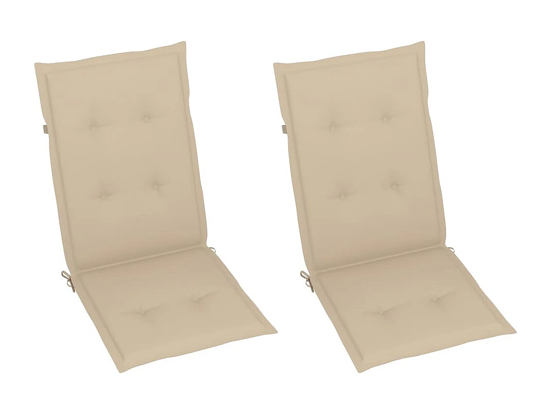 Chaise à bascule avec coussin Bambou 22