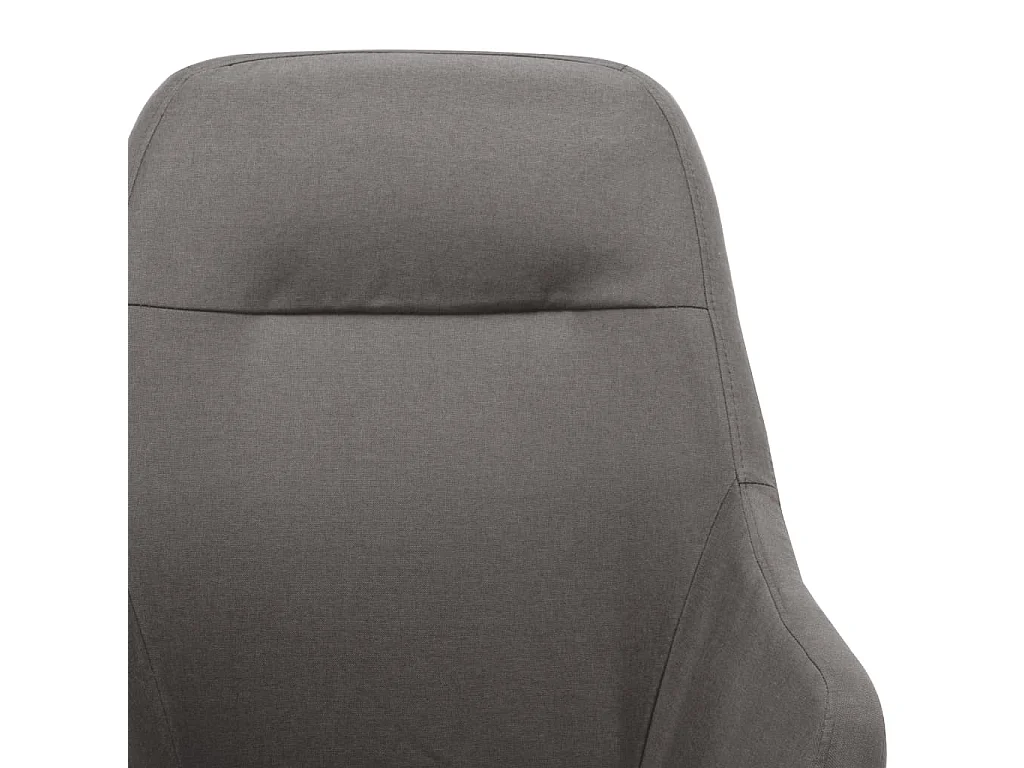 Chaise à bascule Gris clair Tissu Kazo