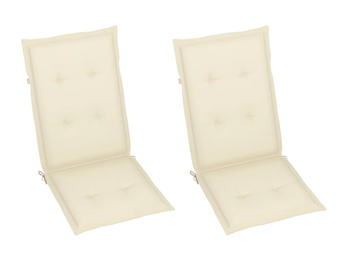 Chaise à bascule avec coussin Bambou 23