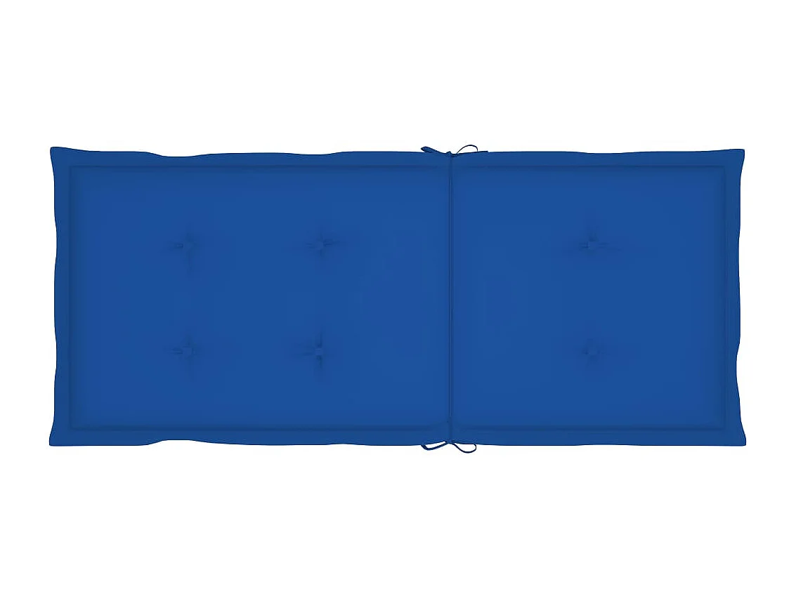 Chaise à bascule avec coussin Bambou 4