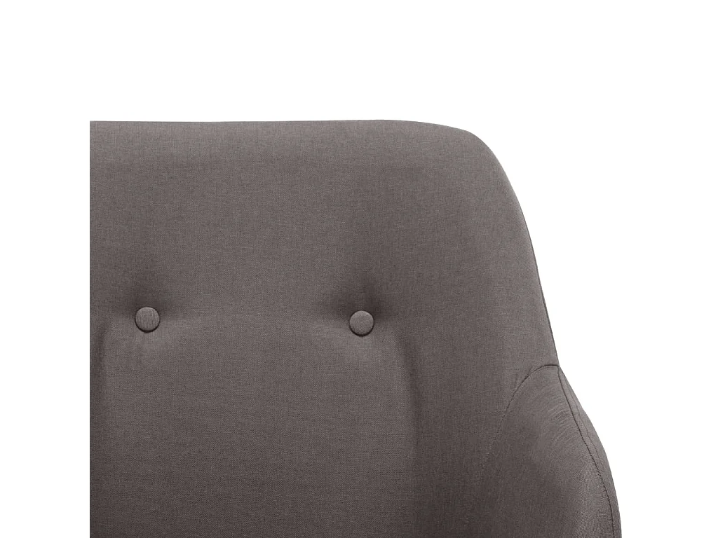 Chaise à bascule Gris clair Tissu Kooly