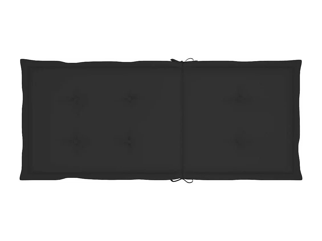 Chaise à bascule avec coussin Bambou 26