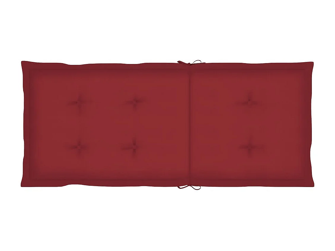 Chaise à bascule avec coussin Bambou