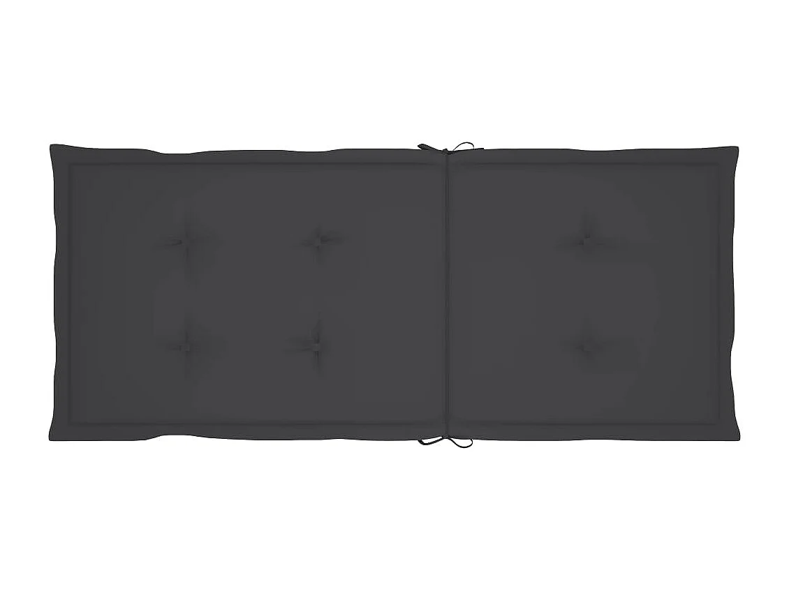 Chaise à bascule avec coussin Bambou 20