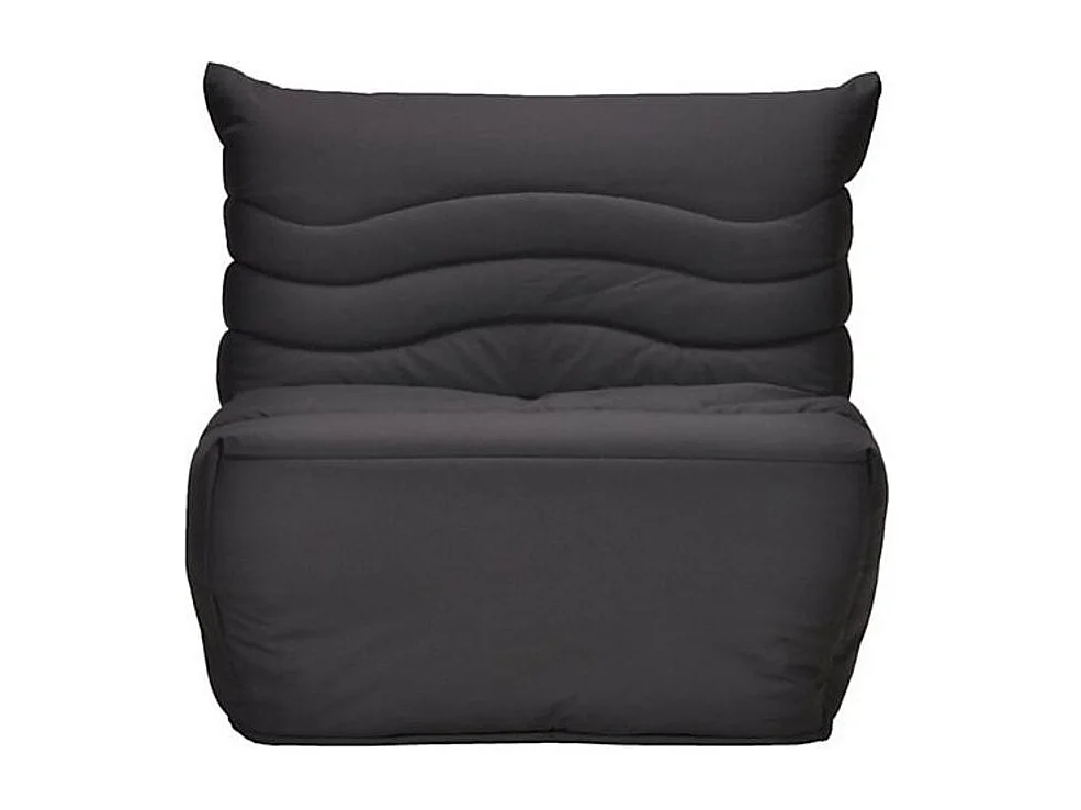 Banquette lit accordéon 1 place 90x190 matelas 12cm Brioca-Couleur B 919