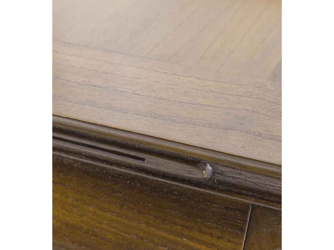 Table basse carrée en bois massif de Mindy Kastar 100cm