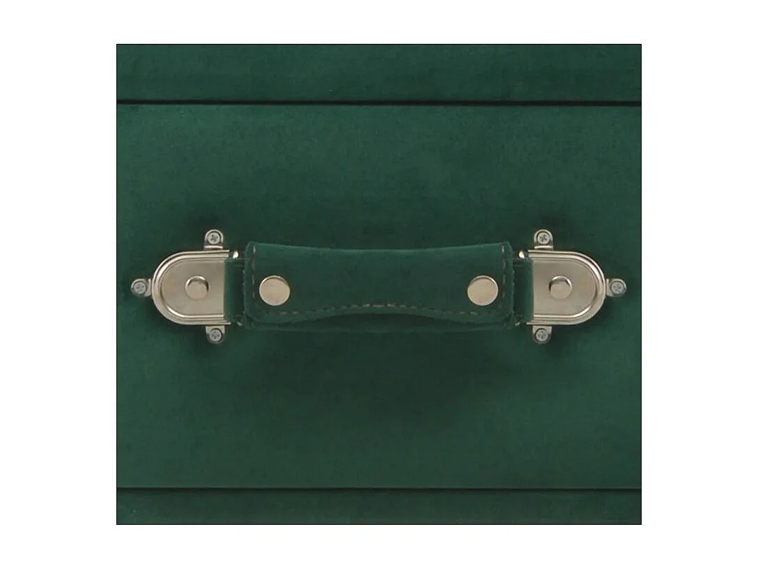 Salontafel 80x40x46 cm fluweel groen