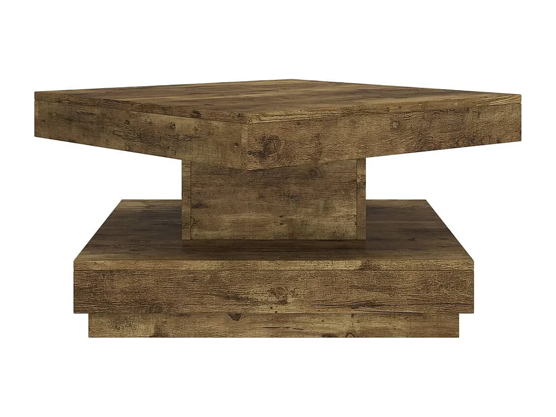 Table basse Marron foncé 60x60x35 MDF
