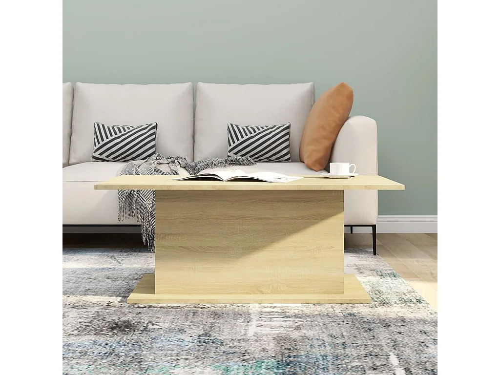 Table basse Chêne sonoma 102x55,5x40