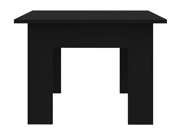 Table basse rectangulaire bois noir Léonie