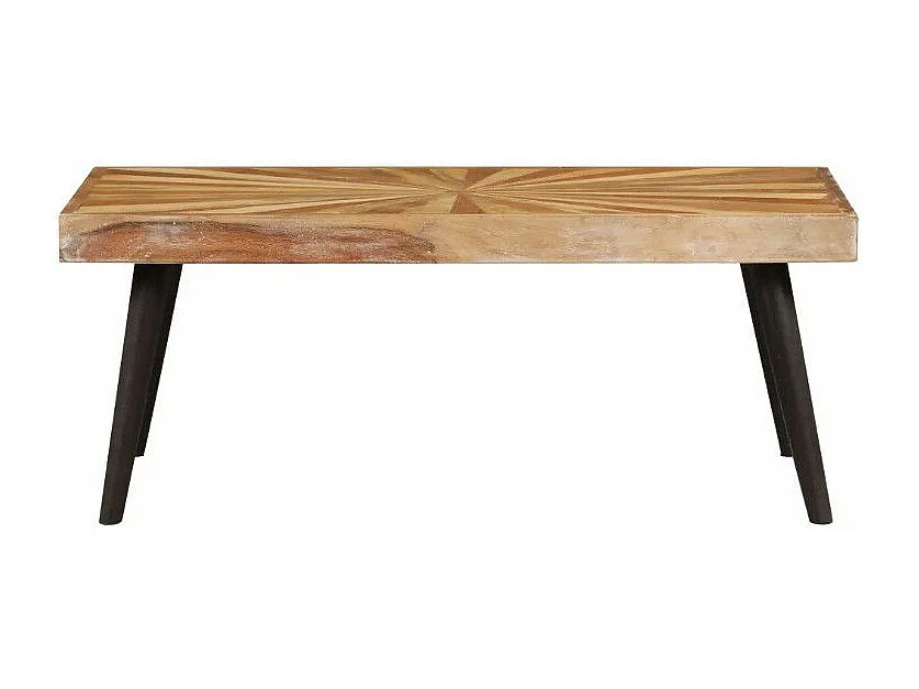 Table basse rectangulaire manguier massif clair Sopra