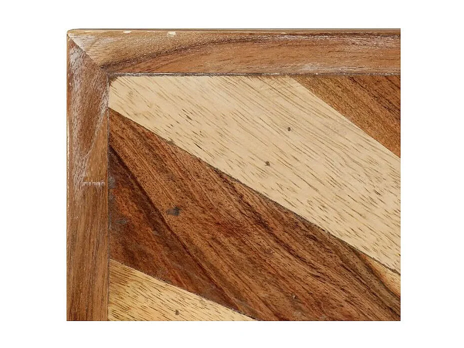 Table basse rectangulaire manguier massif clair Sopra